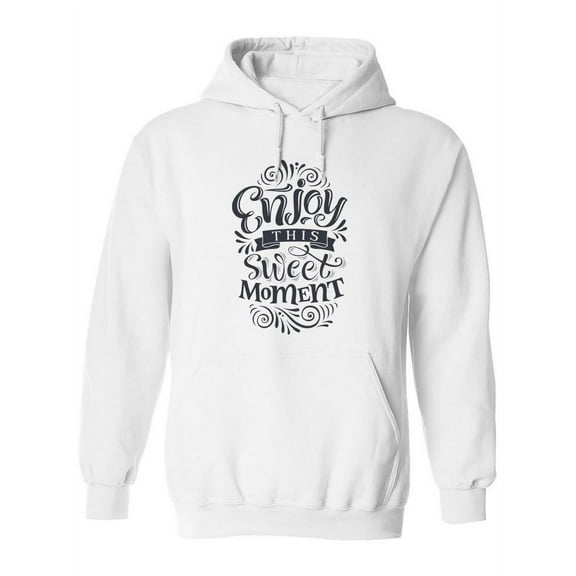 Enjoy This Sweet Moment. Hoodie Women -Image by Shutterstock, Female 3X-Large