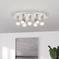 thumbnail image 7 of Livex Lighting - Hillview - 7 Light Flush Mount in Contemporary Style - 24, 7 of 7