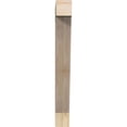 thumbnail image 2 of Ekena Millwork 4"W x 26"D x 34"H Traditional Block Rough Sawn Bracket, Douglas Fir, 2 of 25
