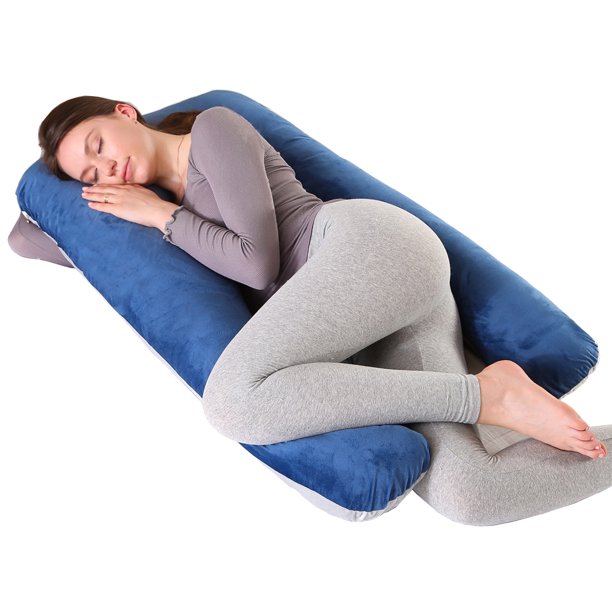 Full Body Pillow U Shaped Bed Pillow for Men & Women by TOPCHANCES