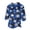 Blue 32#, variant on Men Christmas Plaid Pullover Snowflake Print Crewneck Long Sleeve Tees Classic Fit Lightweight Casual T-Shirts for Nordic Party Winter Khaki M