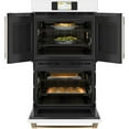 thumbnail image 3 of Cafe 30 inch Matte White French Door Double Wall Convection Oven (CTD90FP4NW2), 3 of 4