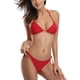 thumbnail image 1 of Mujeres Push up Acolchado Fondo de Lado de Lazo Rojo G Rojo G Xishao ropa, 1 of 2
