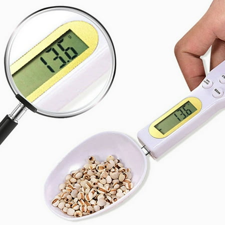 

Mduoduo Digital Spoon Electronic Scale LCD Measuring Weight Food Kitchen Lab 0-500g