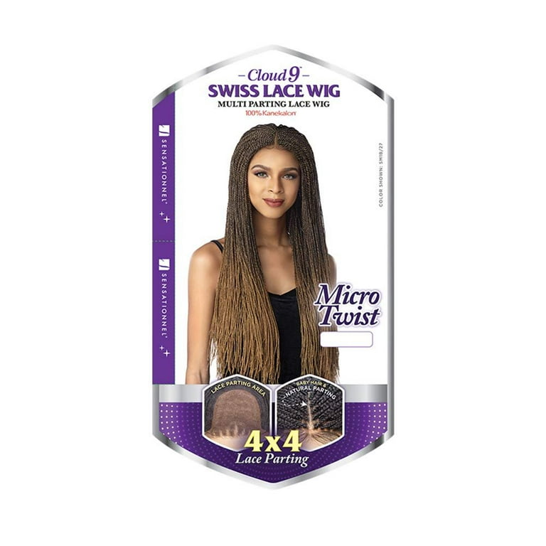Sensationnel Synthetic Cloud 9 4x4 Part Swiss Lace Front Wig Sensationnel Synthetic Cloud 9 4x4 Part Swiss Lace Front Wig