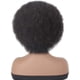 thumbnail image 5 of Pelucas rizadas afro cortas de 4 pulgadas Pelucas sintéticas de pelo rizado afro esponjoso negro, 5 of 5