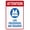 Warning Sign 3, variant on No Delivery Vehicles Beyond This Point Sign – 8x12 Inch Reflective RustFree Aluminum,Weatherproof & UV Protected,Delivery Restriction Warning for Business or Private Road