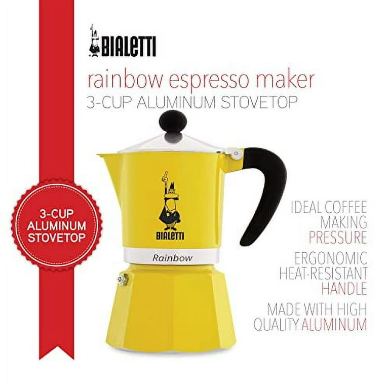 Bialetti Espresso Maker Rainbow 6 cups - Interismo Online Shop