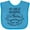 Turquoise, variant on Inktastic My Great Grandma in Heaven Watches over Me Boys or Girls Baby Bib