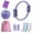 Lavender, variant on CHICCLO Home Pilates Kit, Yoga Equipment, Resistant Band Pilates Set, Pink