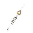 thumbnail image 1 of LED Light Wind Chime, Gift Decorative Mobile Waterproof Iron Art Peaceful Outdoor Solar Wind Chime Light  for Patio, 1 of 8
