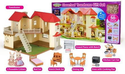 calico critters luxury townhome