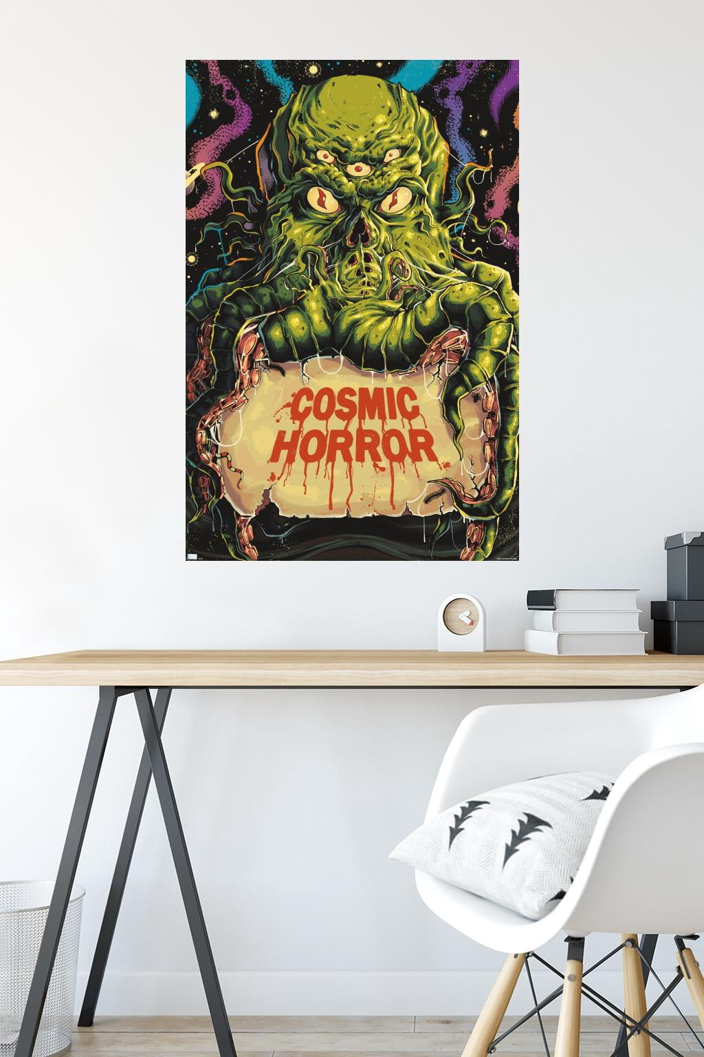 Cthulhu Monster - Classic Horror Wall Poster, 22.375" x 34"