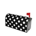 thumbnail image 3 of Haiem Black and White Polka Dot Mailbox Covers Magnetic ,Mailbox Wraps Post Letter Box Cover for Holiday Garden Yard Decor-21x18 in, 3 of 9