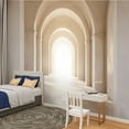 thumbnail image 2 of Peel and Stick Wallpaper Archway Wall Mural 3D Church Door Living Room Corridor Entryway Decor Modern Art Wall Mural Decor Self Adhesive and Removable 100in x 144in, 2 of 8