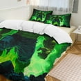 thumbnail image 6 of Hulk 3-Piece Bedding Set Super Hero Hulk Full Bed Set with Bed Duvet Cover and Pillowcases Gifts for Girls Boys, 6 of 7