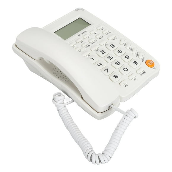 Big Button Phone for Seniors, Desktop Telephone with 16 Bit HD Screen, Landline Phones for Home Hotel Office