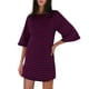 thumbnail image 1 of Vestido tipo camiseta Yousify Summer 2025 casual de algodón holgado para mujer, 1 of 6