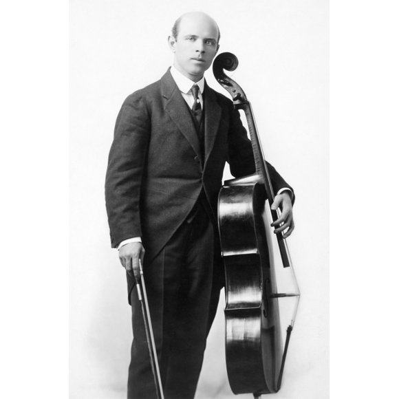 Pablo Casals (1876-1973). /Nspanish Violoncellist And Conductor. Photographed In New York During His American Tour Of 1903-04. Poster Print by  (18 x 24)