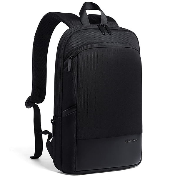 Mochila BANGE Slim para portátil de 17,3" ampliable para hombres/mujeres