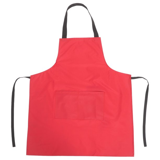 BESTYASH Delantal Para Cocina En PVC Impermeable Y Oleorepelente Con Práctico Y