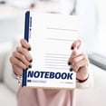 thumbnail image 4 of Composition Notebooks, 1 Pack Campus A5 Lined Notebook with 8Mm Dot Ruled, 60 Sheets, Journal Notebook for Women Work Study Note Taking, 4 of 5