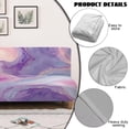 thumbnail image 6 of SCRAWLGOD Marble Print Sofa Slipcover Without Armrest for Dogs Non Slip Stretch Sofa Cover Washable Anti Wrinkle Couch Cover, 6 of 9