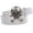 White, variant on Skull and Cross Bone Pirate Halloween Costume Belt Multi-Color Options
