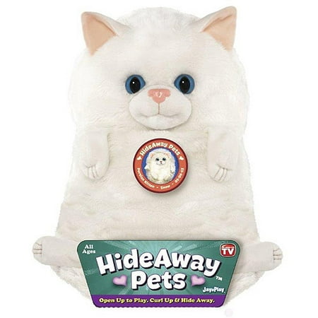 As Seen On Tv Hideaway Pet White Cat
