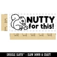 thumbnail image 2 of Nutty for This Squirrel Teacher Student School Self-Inking Rubber Stamp Ink Stamper - Pink Ink - Large 2-3/4 Inch, 2 of 7
