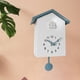 thumbnail image 5 of Reloj de pared de cuco de plástico ABS moderno perfecl decoración gris, 5 of 8