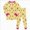 C24---Yellow, variant on 2-3 Years Girls Long Sleeve Pajama Set Baby Boy Girl Clothes Long Sleeve Romper Long Pants Set Infant 2Pcs Fall Winter Outfit,Light Purple