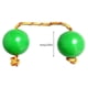 thumbnail image 3 of Bola de arena Kashaka shaofei instrumento Tambor rítmico Bola verde, 3 of 5