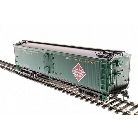 Broadway Limited 1838 HO Railway Express Agency 53'6" Wood Express Reefer #1308