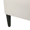 thumbnail image 4 of GDF Studio Ruple Contemporary Fabric Upholstered High Back Dining Chair, Beige and Matte Black, 4 of 8