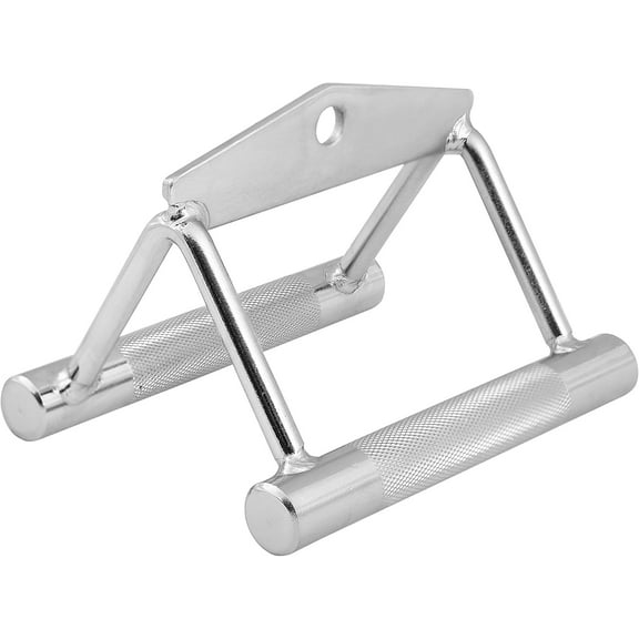 JFIT Cable Attachments - Tricep Rope, Rotating Straight Bar, Single D-Handle, Double-D Handle, V-Shaped Bar - Accessories for Home Gym