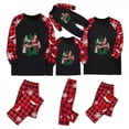 thumbnail image 5 of Odeerbi Matching Family Christmas Pajamas Sets Plaid Sleepwear Parent-Child Xmas Patchwork Plaid Printed Homewear Suits Round Neck 2025 Long Sleeve Two-piece Jammies Sets Loungewear for Mom, 5 of 7