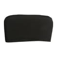 thumbnail image 1 of DOLITY Computer Chair Back Slipcover Desk Chair Back Cover for Dining Party Wedding Black 28x48cm, 1 of 9