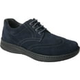 thumbnail image 1 of Men's Drew Delaware Wing Tip Navy Suede 7 4E, 1 of 2