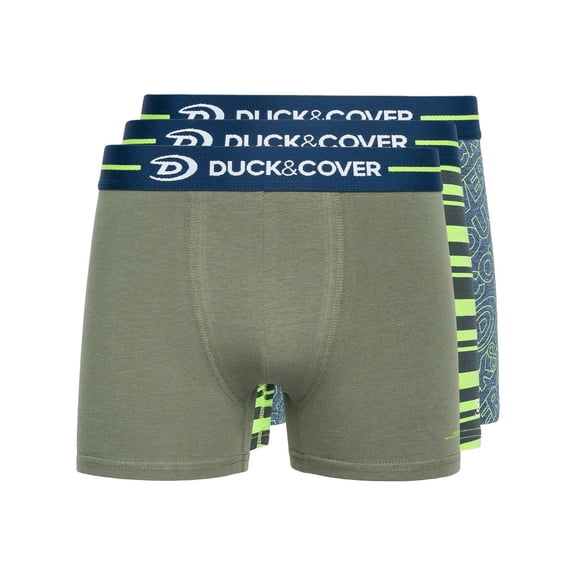 Duck and Cover Mens Amero Boxer Shorts (Pack of 3)