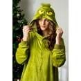 thumbnail image 4 of elope Grinch Kigurumi Women's Halloween Fancy-Dress Costume for Adult, One Size, 4 of 10