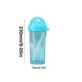thumbnail image 2 of TIMIFIS Water Bottle 600ml Bottle Plastic Cup Transparent Matte Portable Not Easy to Break Water Cup Outdoor Sports Travel Water Bottle Portable Leak-Proof Kitchen Appliances, 2 of 2