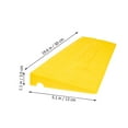 thumbnail image 2 of STRANDCHIC 2Pcs Rubber Driveway Curb Ramp for Vehicle Owners Outdoor Usage, 2 of 8