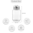 thumbnail image 5 of Novelinks 60 Pack 2 oz Plastic Storage Jars Clear Cosmetic Container with Lids Empty Sample Leak Proof Pot Jars for Travel Storage,Lotion,Cream,Jewelry,Eye Shadow,Painting,DIY Crafts,Silver, 5 of 9