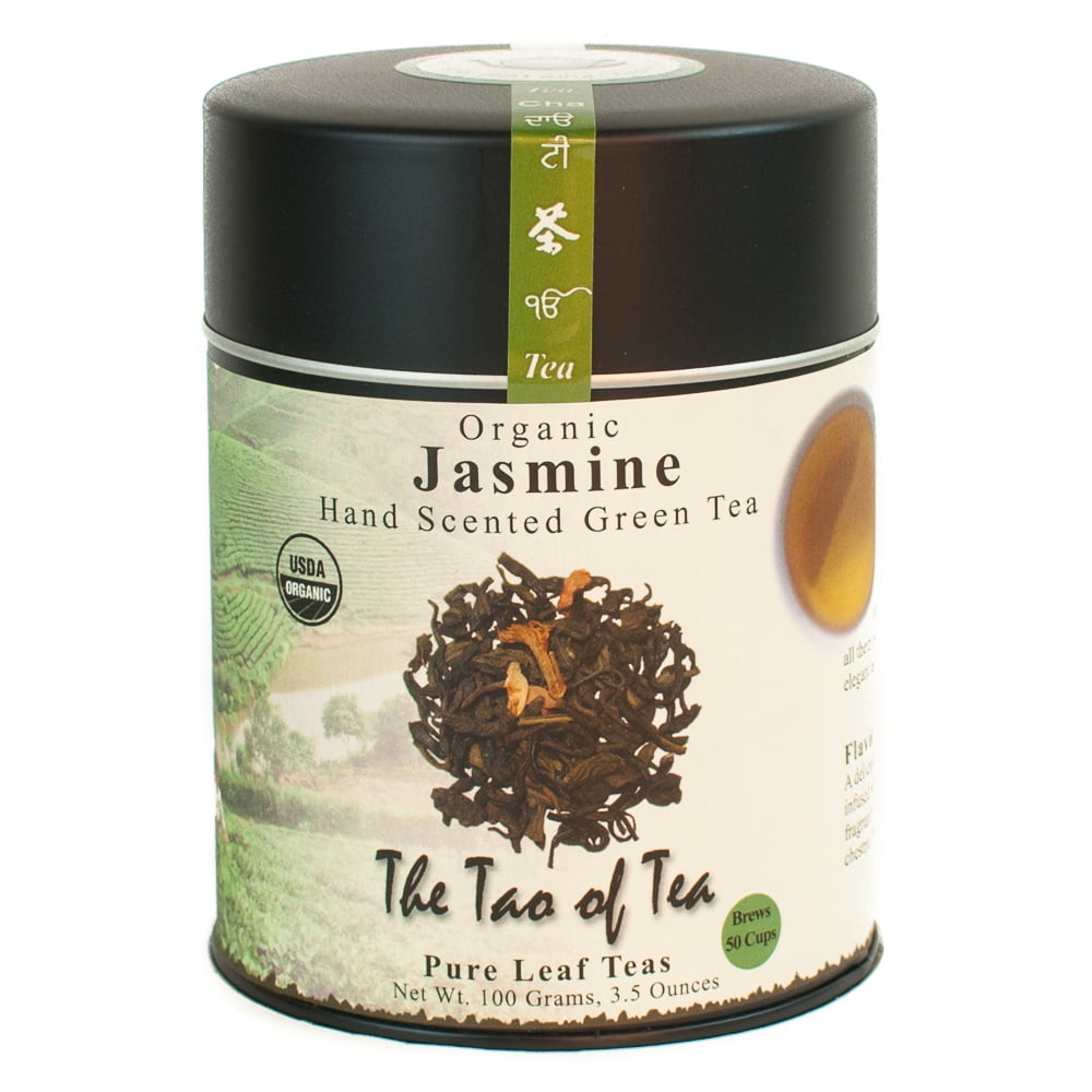 The Tao of Tea, Organic Jasmine Tea, Loose Leaf Tea, 3.5 Oz Tins