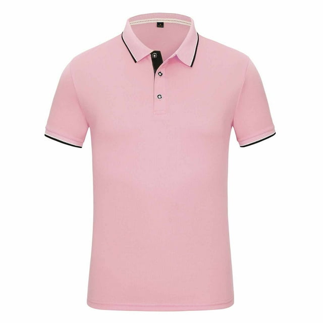 Dealovy Womens Athletic Golf Shirts Short Sleeve Quick Dry Buttons Hiking Tops Unisex Active Gym T-Shirts