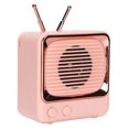thumbnail image 3 of ESTINK Mini Wireless Speaker, TV Shaped BT Speaker Lightweight For All BT Devices, 3 of 8