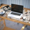 thumbnail image 3 of Long Mouse Pads for Desk,Beige Christmas Forest Animal Pattern Desk Mats on Top Of Desks, Desk Mouse Pad Extra Large with 3mm Non-Slip Base and Stitched Edge for Gaming,Office,Work,Home 35.4x15.7in, 3 of 5