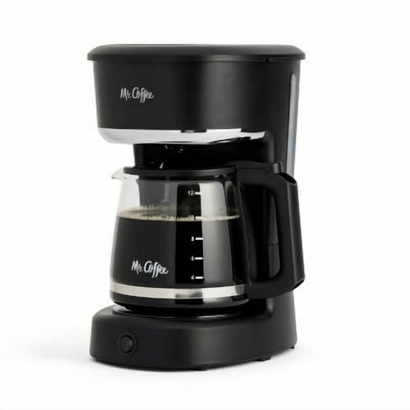 Mr. Coffee Switch Coffee Maker, 12-Cup Coffee Maker, Black