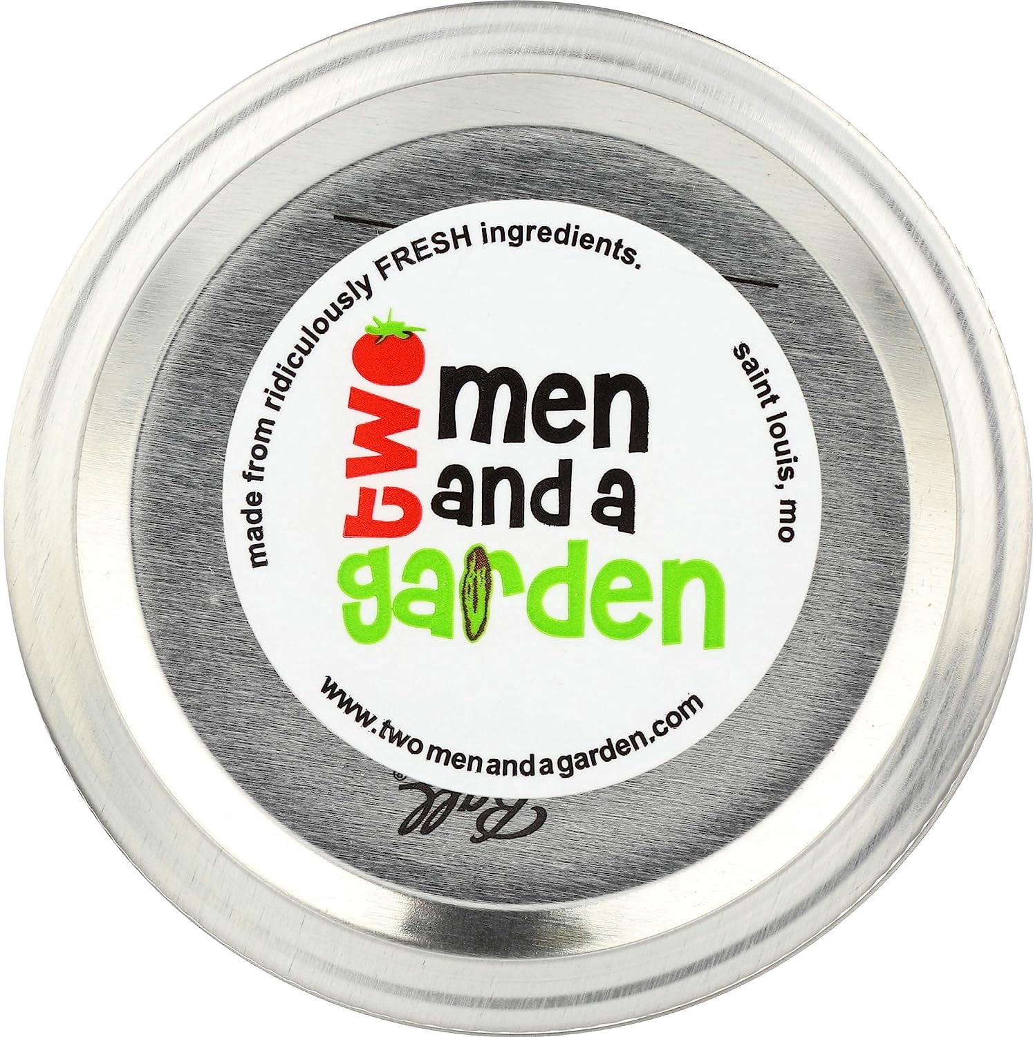 Two Men and A Garden, Sliced Dill Pickles, 16oz (454 g.), 1 Count